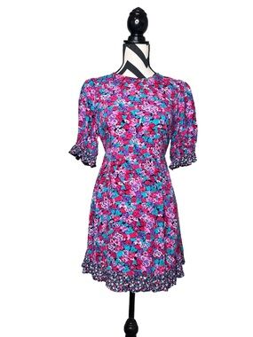 RIXO x Target Dainty Dark Floral Mini Dress